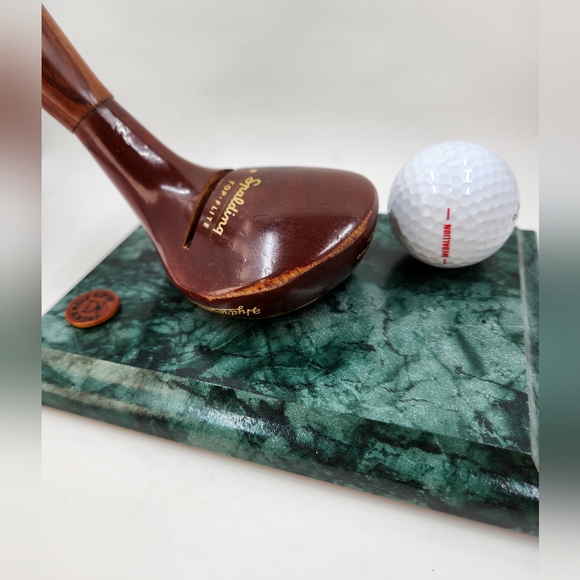 Vintage Spalding Top-Flite Golf Club Hogan ball Business Card And Pen holder - Picture 7 of 13